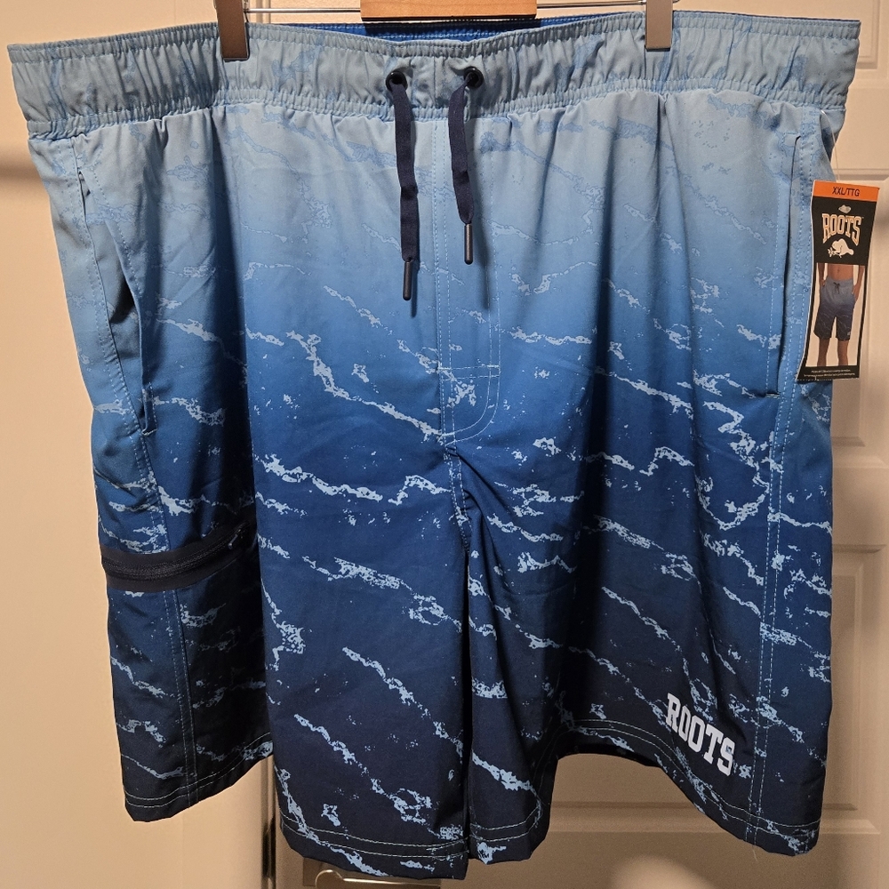 Roots Blue Swim Trunks